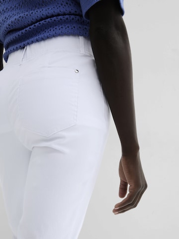 bonprix Slimfit Hose in Weiß