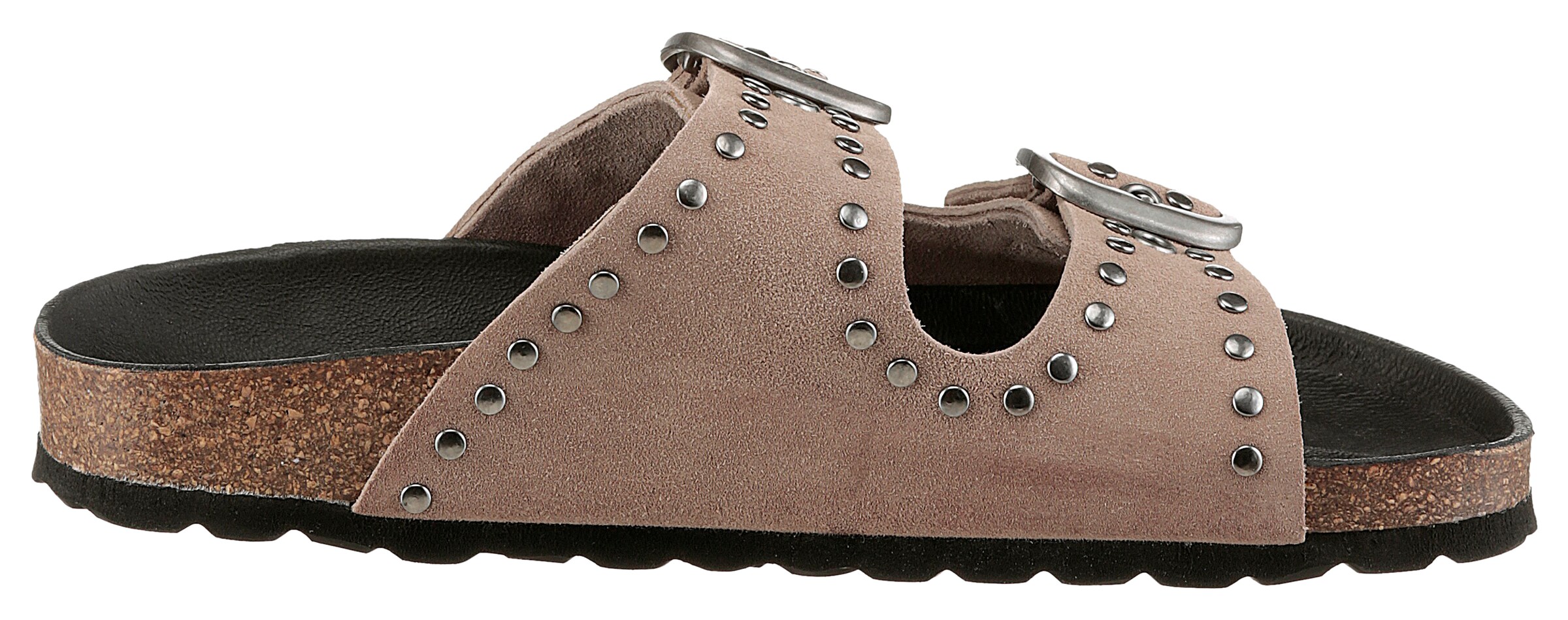 VERBENAS Mules in Grey