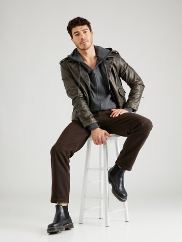 ABOUT YOU x Jaime Lorente Gebreid vest 'Jasper' in Grijs