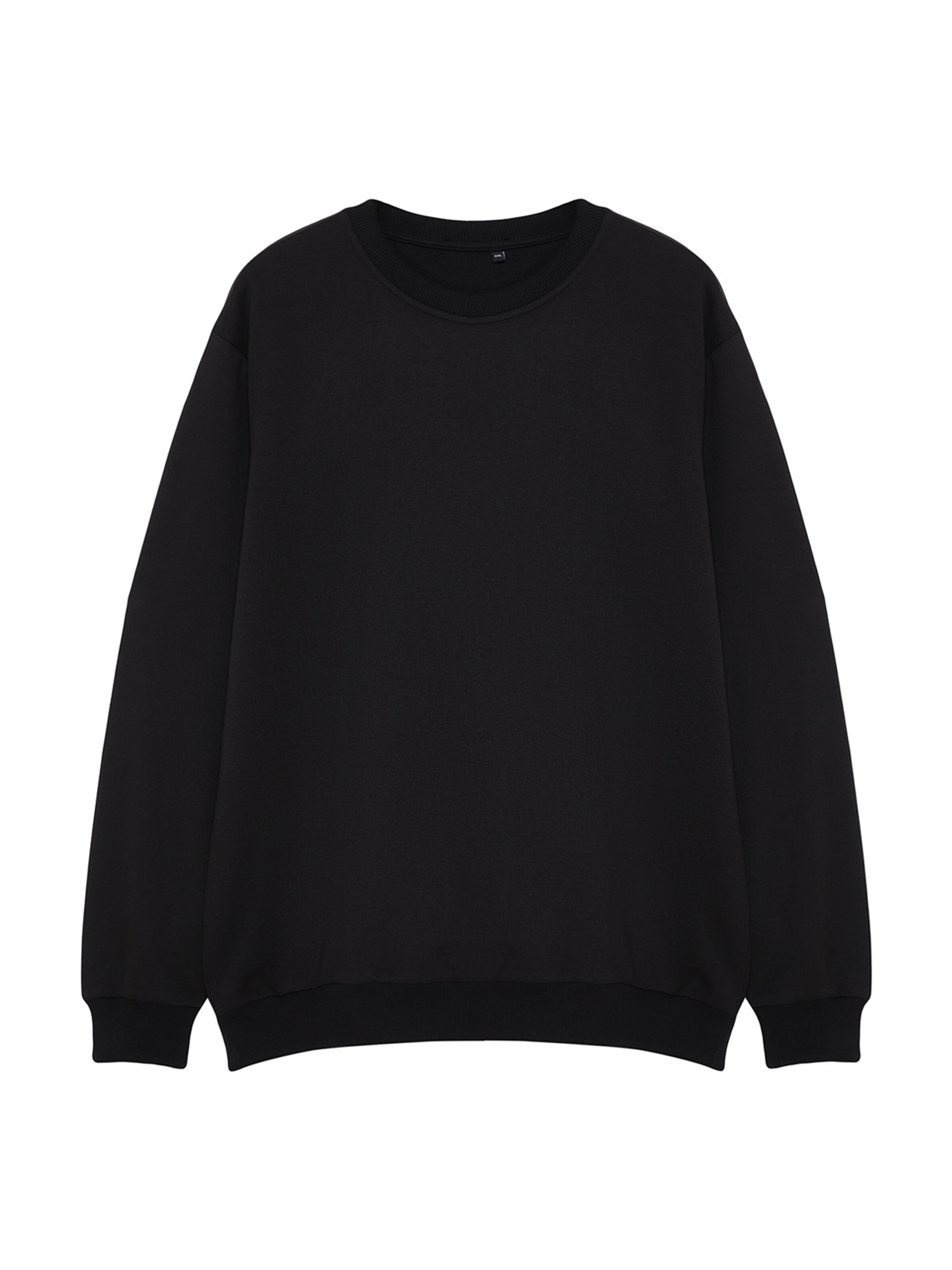 Trendyol Μπλούζα φούτερ σε μαύρο: μπροστά