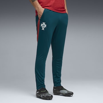 PUMA Slimfit Sportbroek 'Portugal' in Blauw: voorkant