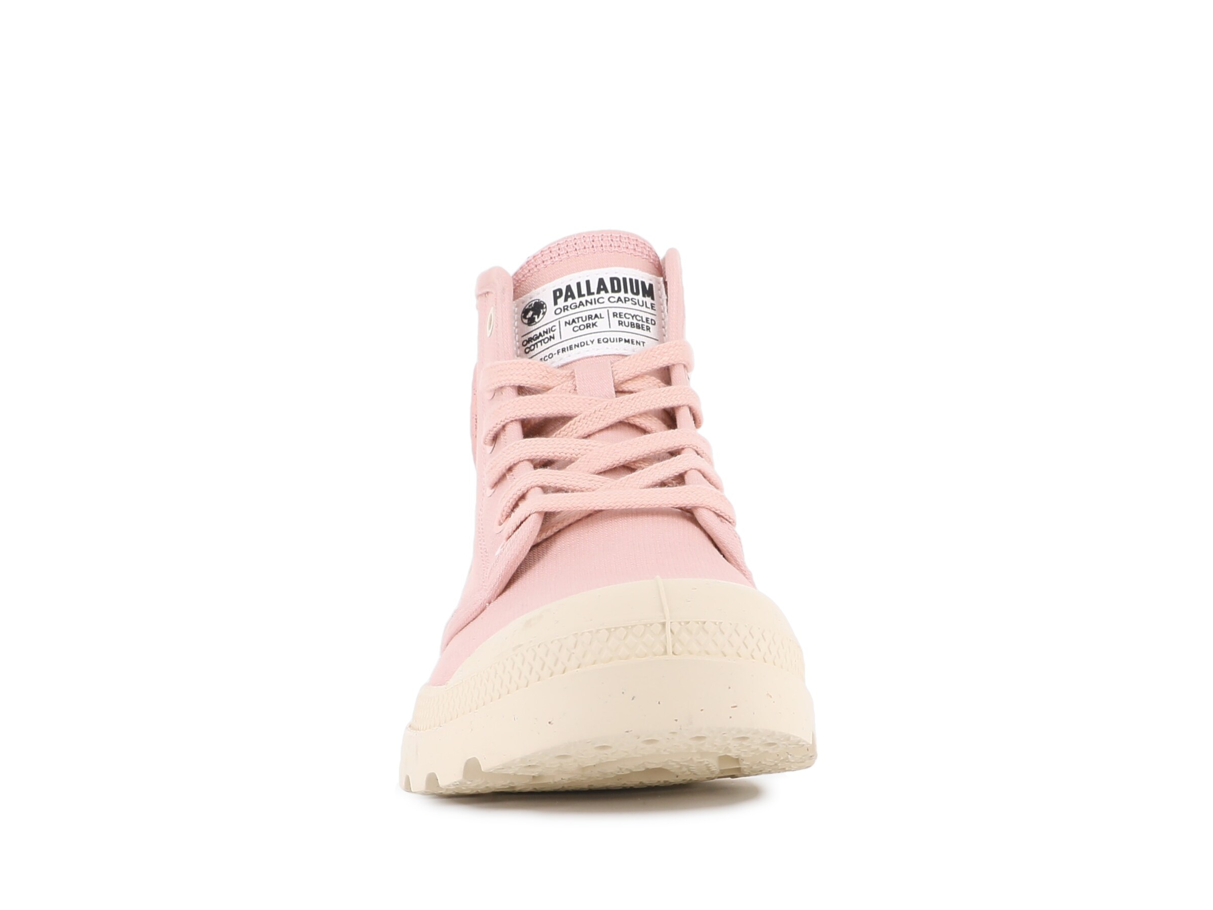 Palladium Lace-Up Ankle Boots 'Pampa' in Pink