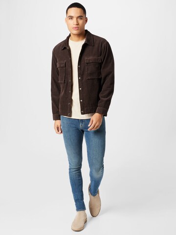 AllSaints Between-season jacket in Brown