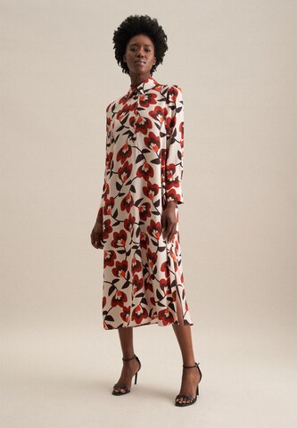 SEIDENSTICKER Blousejurk 'Schwarze Rose' in Gemengde kleuren: voorkant
