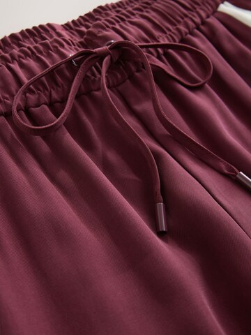 Next Wide Leg Hose in Rot