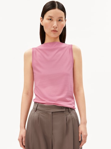 Top 'LAMINIAA' di ARMEDANGELS in rosa: frontale
