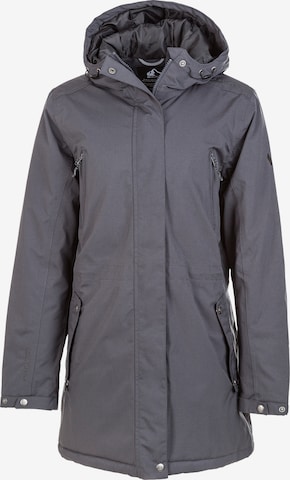 Whistler Outdoor Jacket 'Basta W Long W-PRO 10000' in Black: front