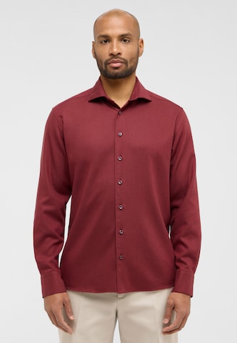 ETERNA Regular fit Business shirt in Red: front
