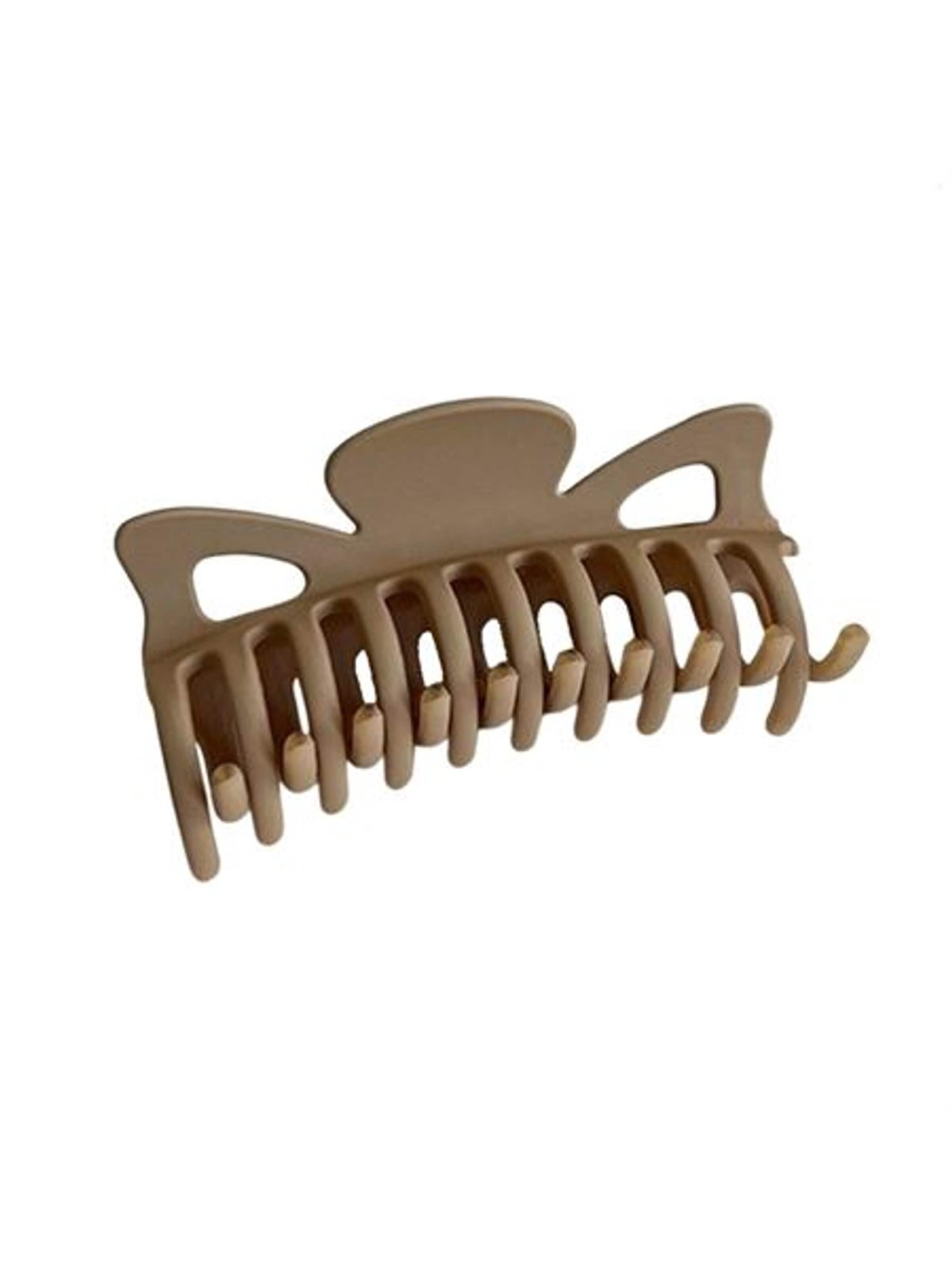 Ornement pour cheveux 'SOHO Zara Hair Clip - Caramel' soho Hair accesoires en transparent : devant
