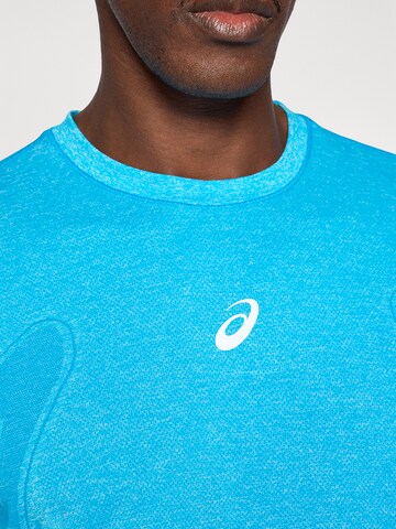 ASICS Functioneel shirt 'ROAD' in Blauw