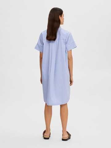 SELECTED FEMME Blusekjole i blå