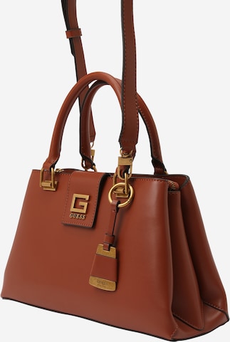 GUESS Handbag 'ALVA' in Brown: front