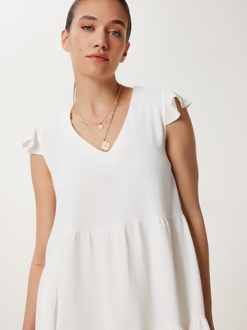 Happiness İstanbul - Vestido de verano en blanco
