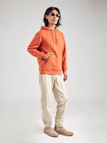 Hackett London Sweatshirt i orange