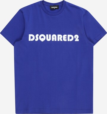 T-Shirt DSQUARED2 en bleu : devant