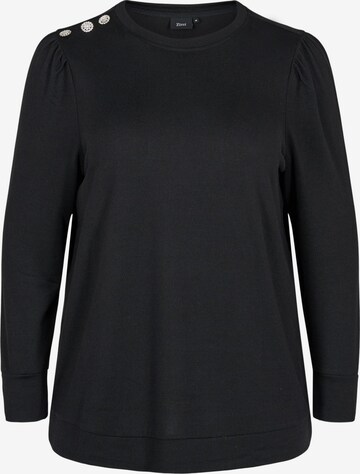 Zizzi Sweater 'VLUCCA' in Black: front