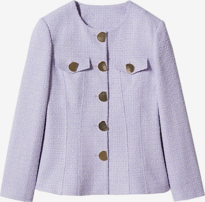 MANGO Veste mi-saison 'Gigi' en or / violet pastel, Vue avec produit