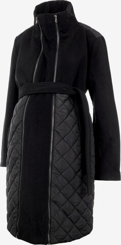 Manteau d’hiver 'Giggy' MAMALICIOUS en noir : devant