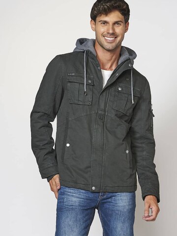 KOROSHI Between-Season Jacket in Black