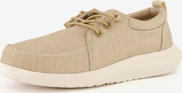 REEF Moccasins in Beige: front