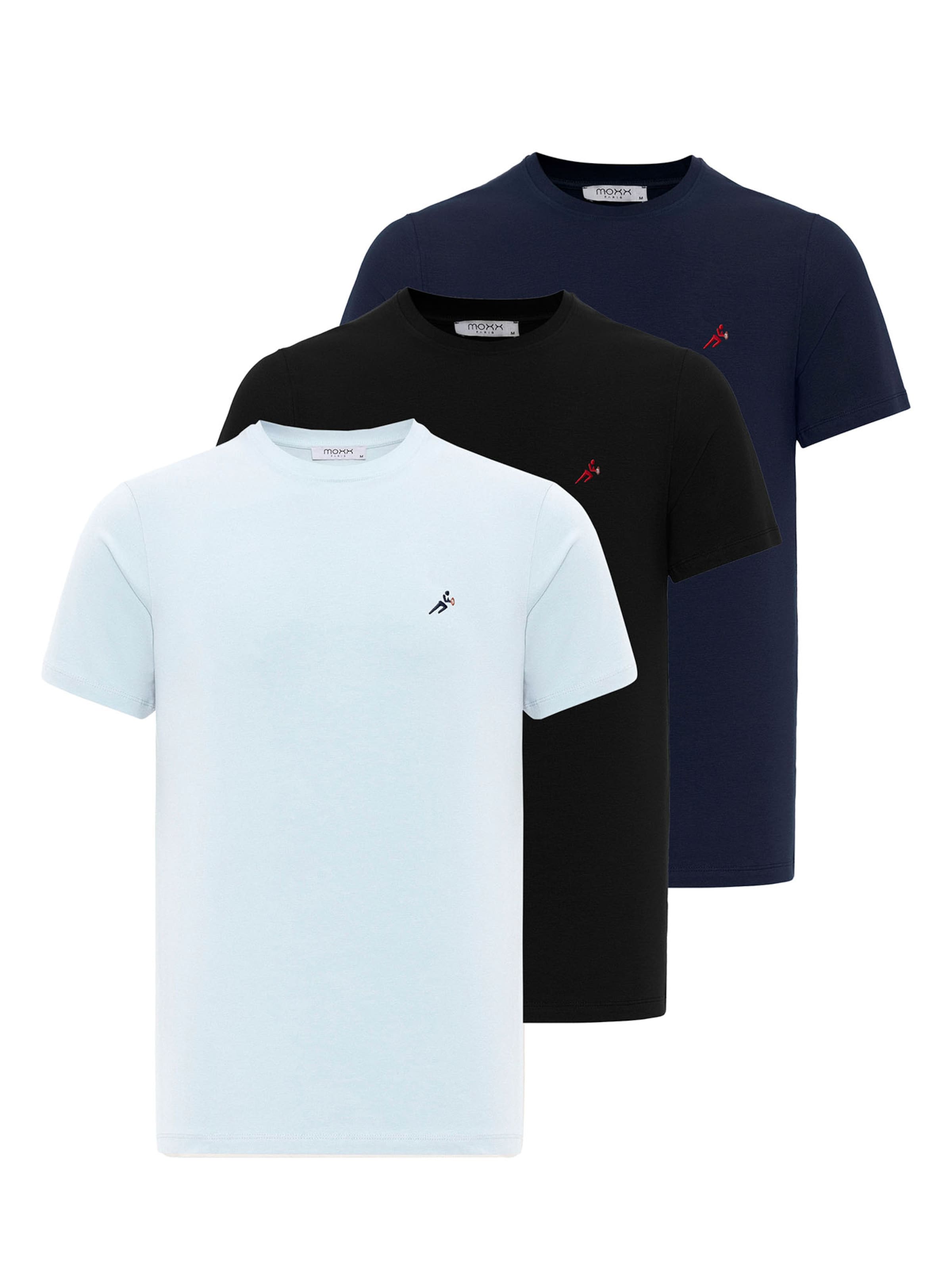 mėlyna Moxx Paris Marškinėliai: priekis