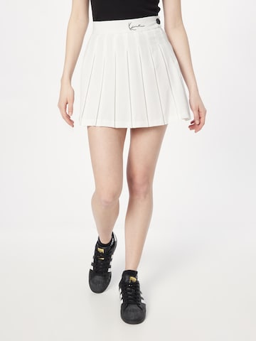 Karl Kani Skirt in White: front