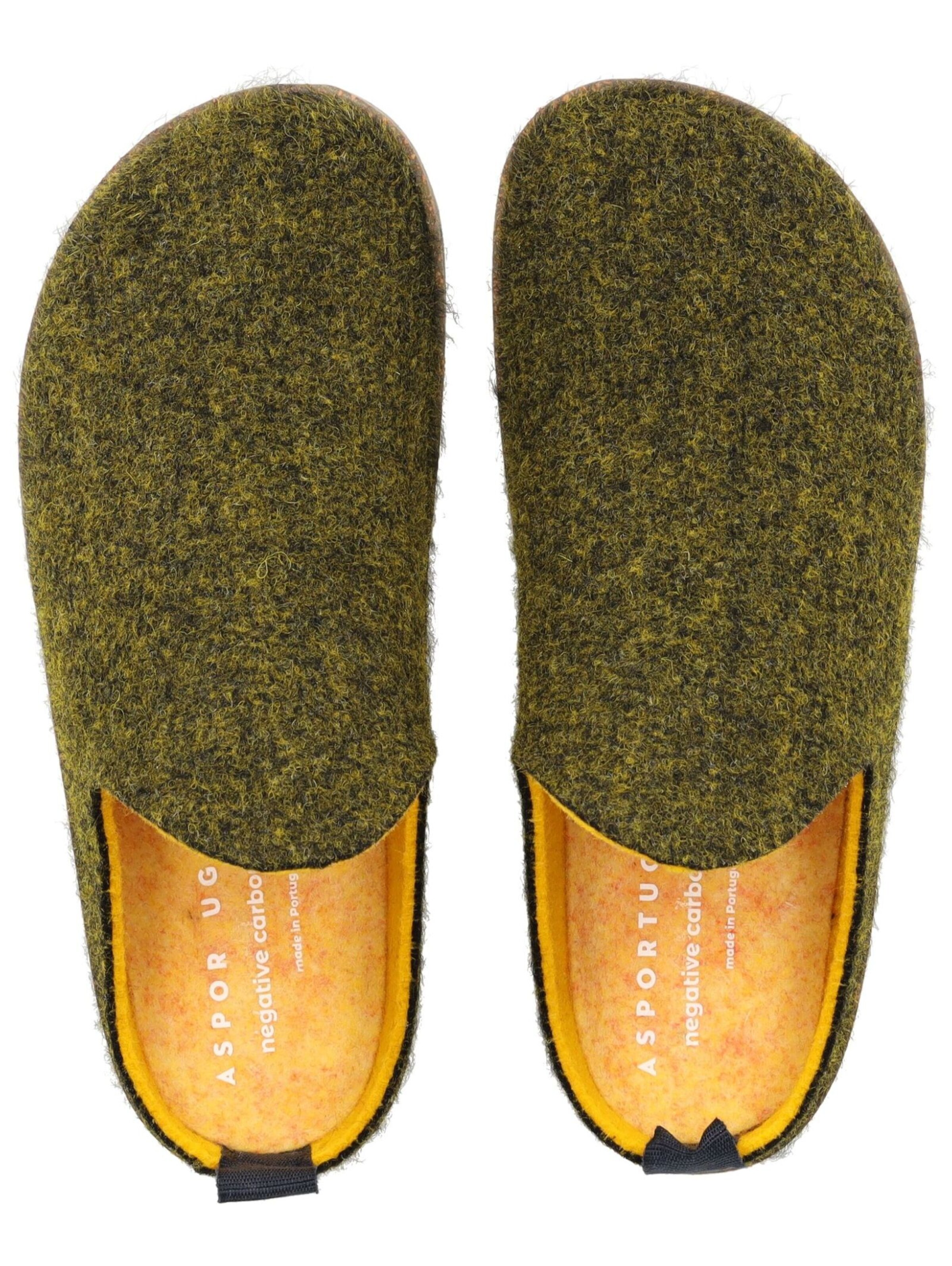 Asportuguesas Huisschoenen in Groen