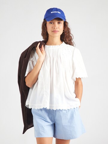 OBJECT Blouse 'OBJLenia' in White: front