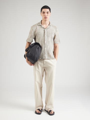 Regular fit Camicia di HOLLISTER in beige