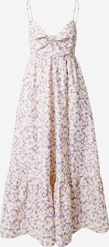 FRNCH PARIS Dress 'NADEGE' in Purple: front