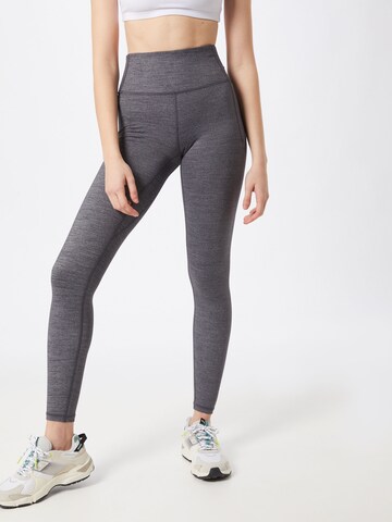 UNDER ARMOUR Skinny Sportsbukser i grå: forside