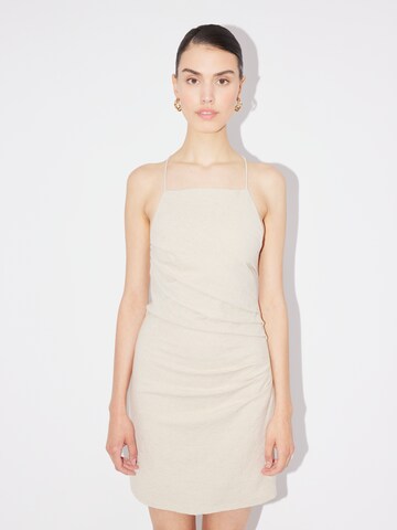 LeGer by Lena Gercke - Vestido 'Arven' en beige: frente