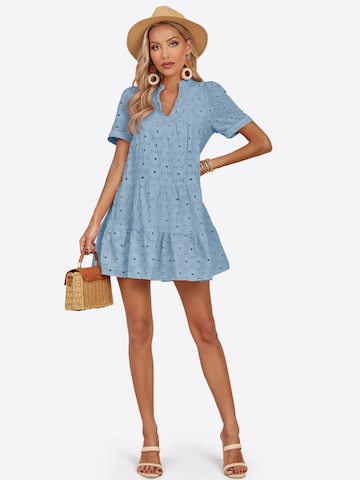 Imily Bela Šaty - Modrá