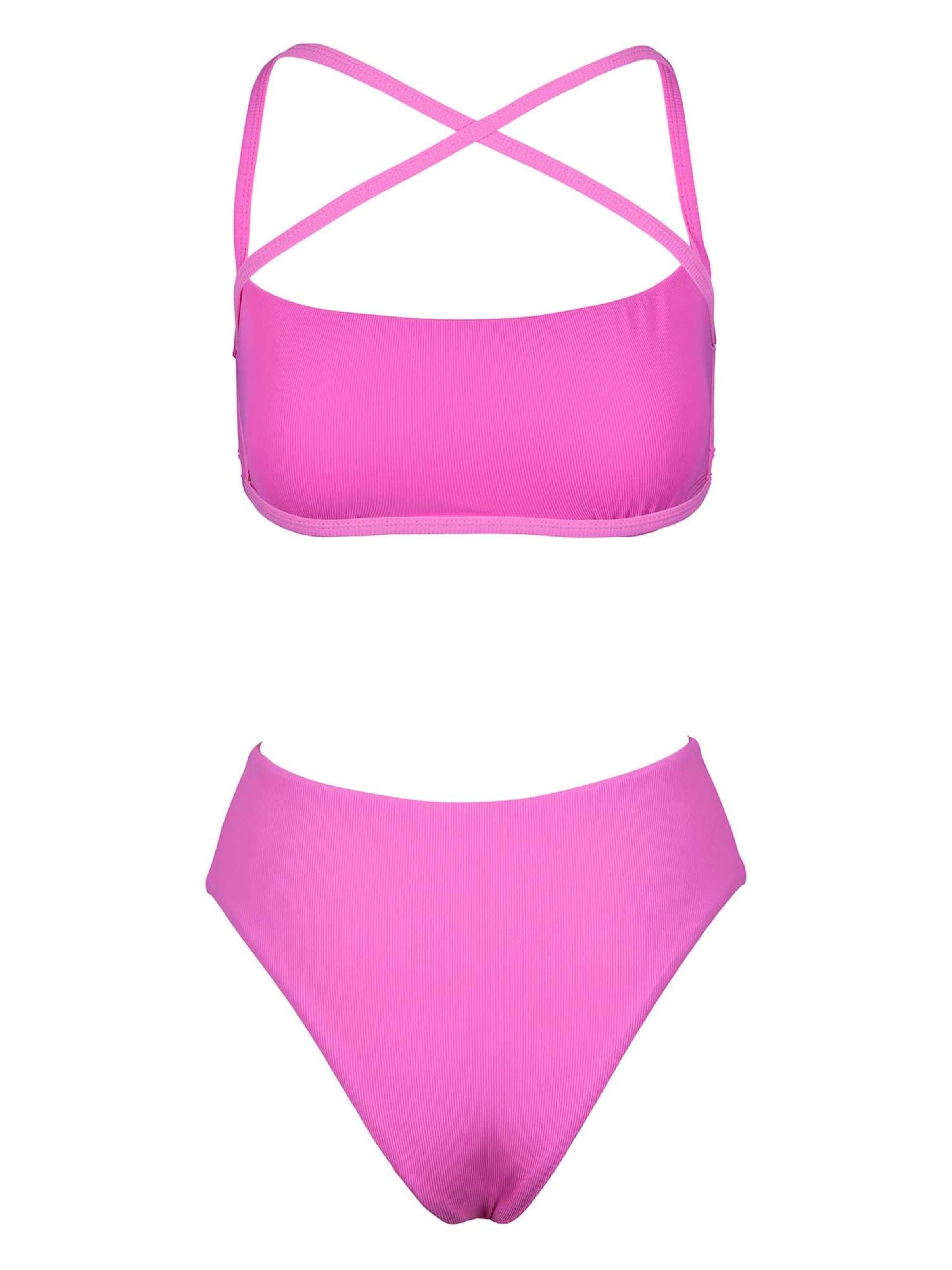 Kalaia Bandeau Bikini 'Kini Skydiver Pink Bikini' in Pink
