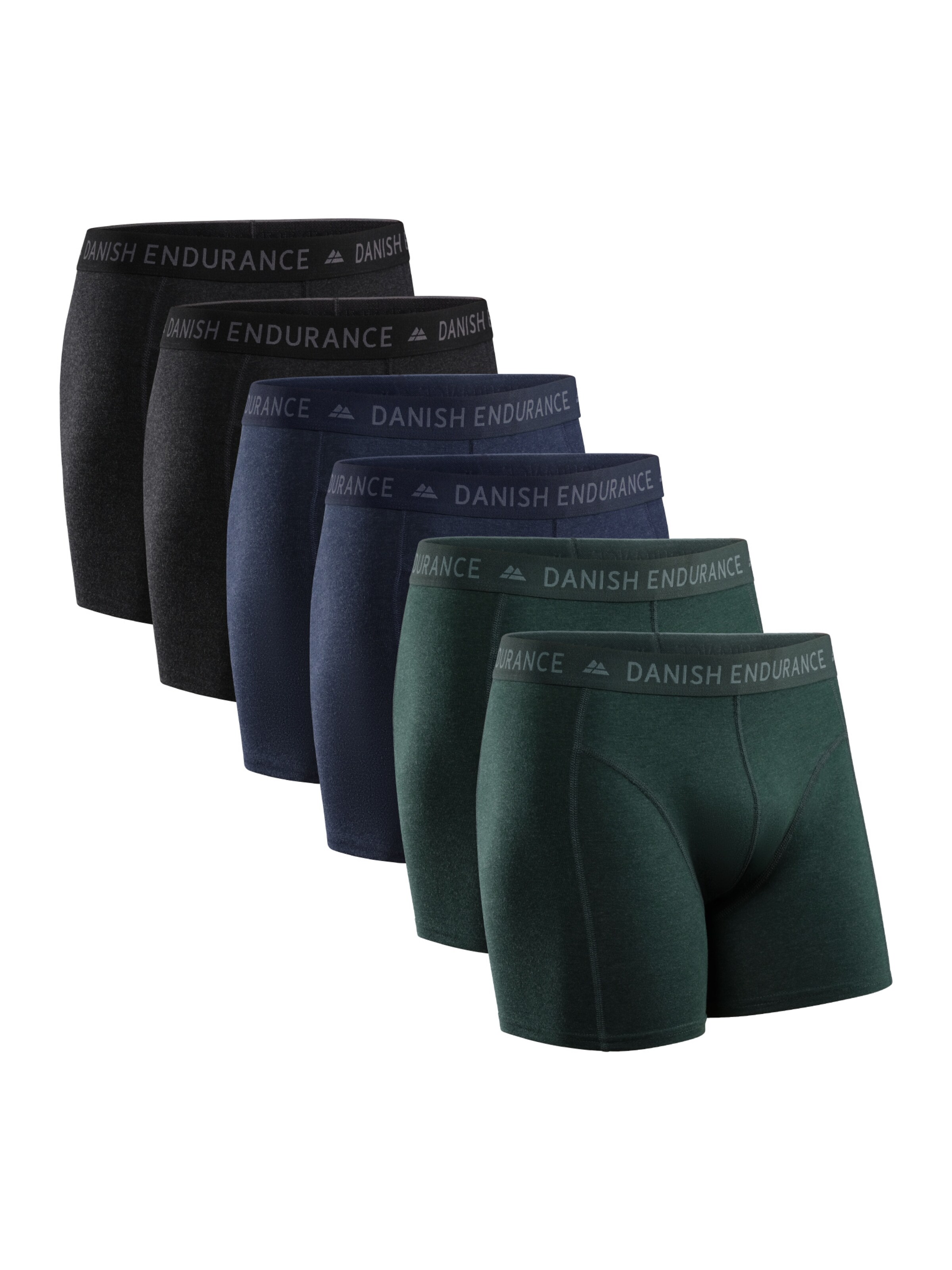 DANISH ENDURANCE Boksershorts 'Classic Trunks' i blå: forside