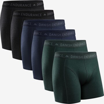 DANISH ENDURANCE Boxer shorts 'Classic Trunks' in Blue: front