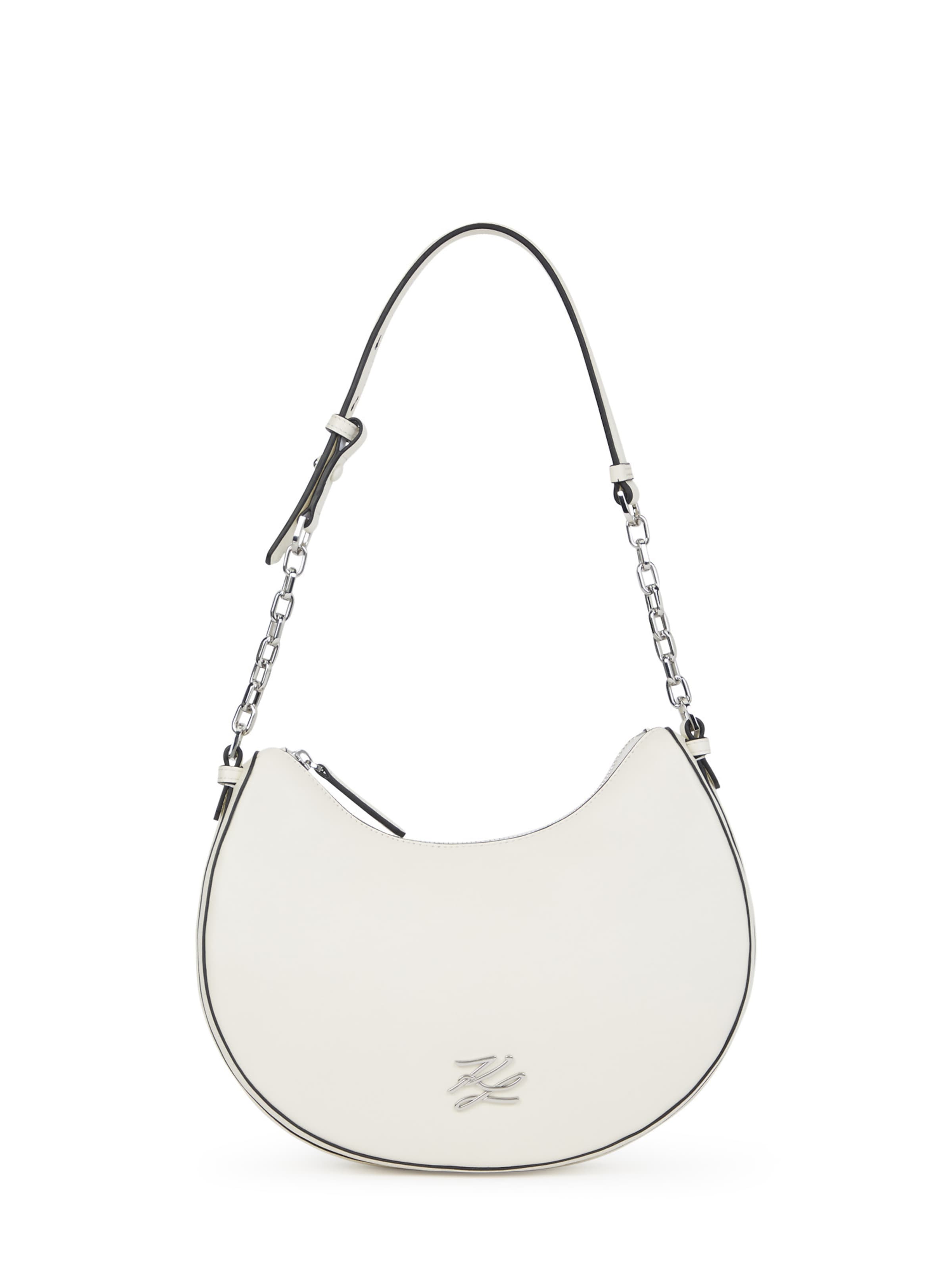 Karl Lagerfeld Sac bandoulière en blanc, Vue avec produit
