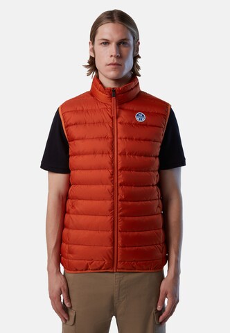 North Sails Bodywarmer 'Skye' in Rood: voorkant