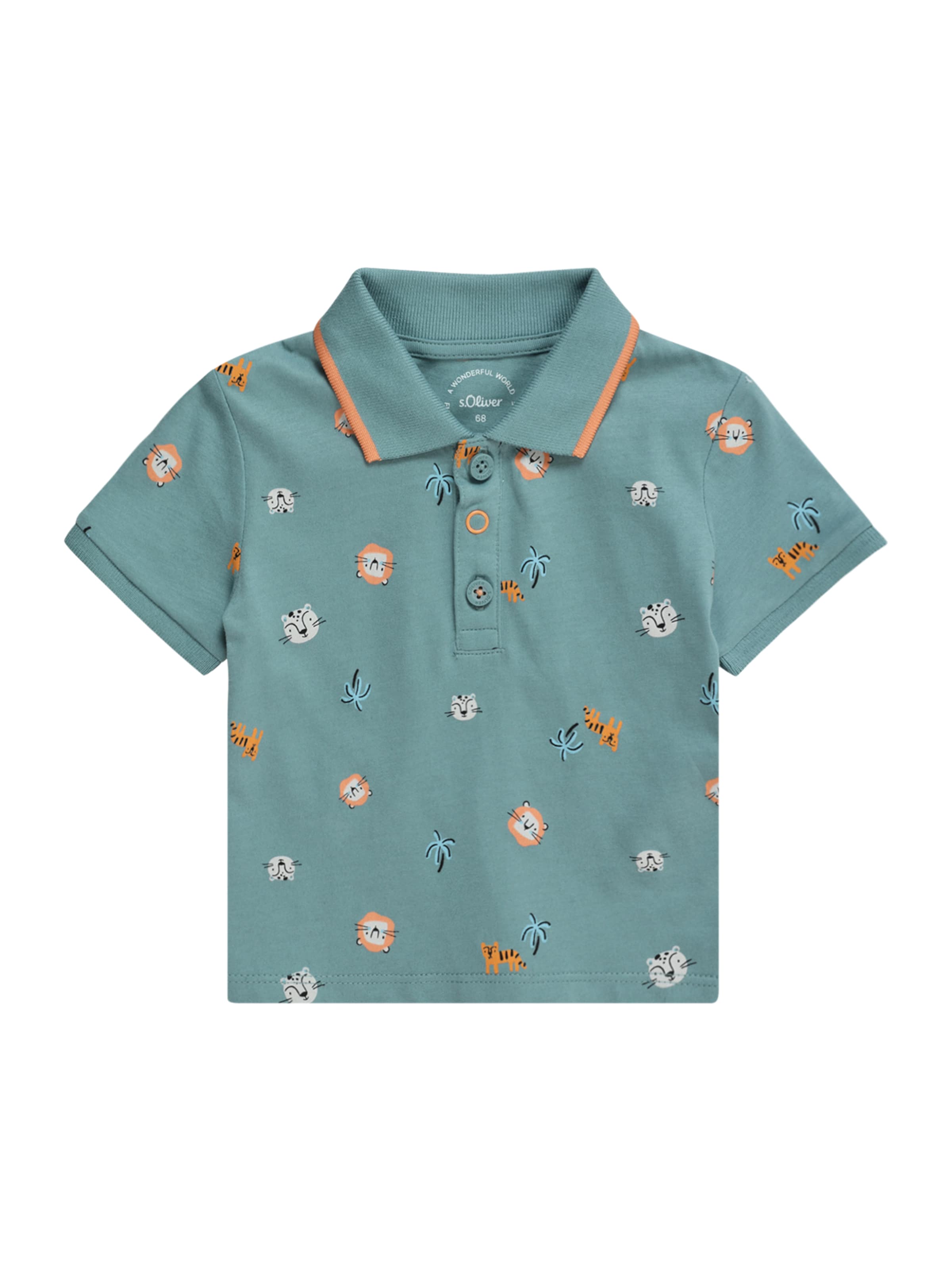 s.Oliver Shirt in Green: front