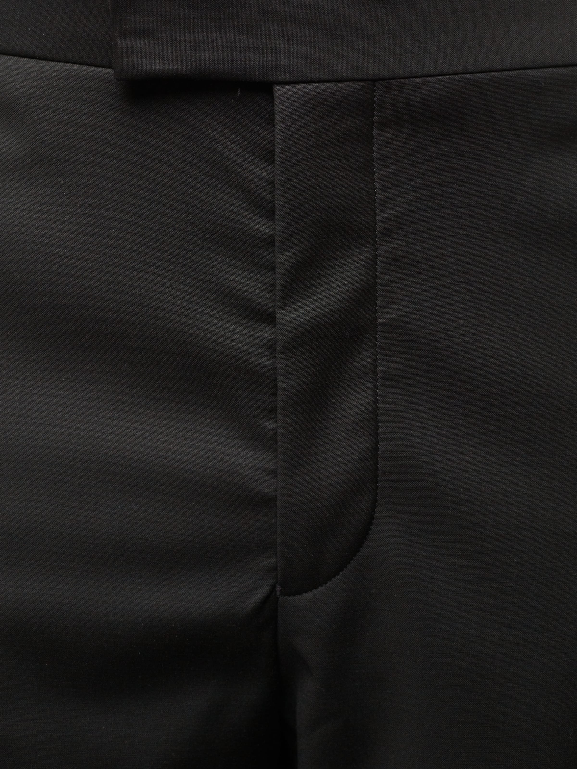 BURTON MENSWEAR LONDON Normální Kalhoty s puky – černá