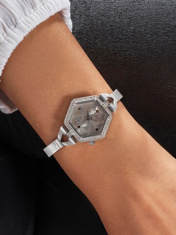 GUESS Analoog horloge 'GD AUDREY' in Zilver: voorkant