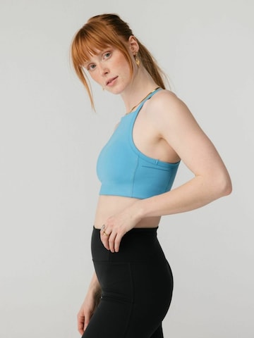 Girlfriend Collective Top ' Mel ' - kék