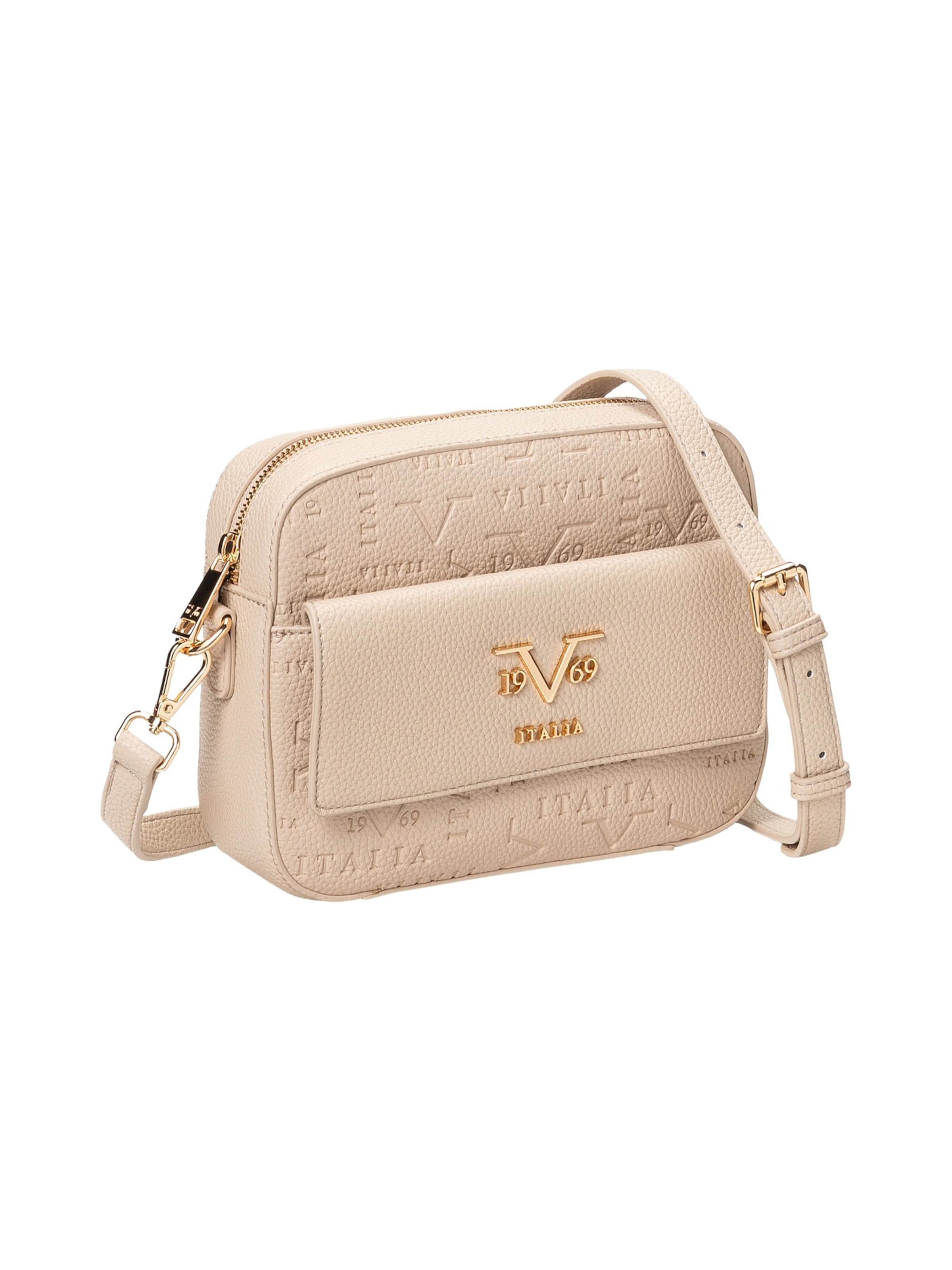 19V69 ITALIA Crossbody bag 'Carmen' in Beige