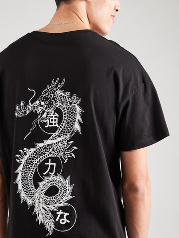 JACK & JONES Shirt 'JJDRAGON' in Black