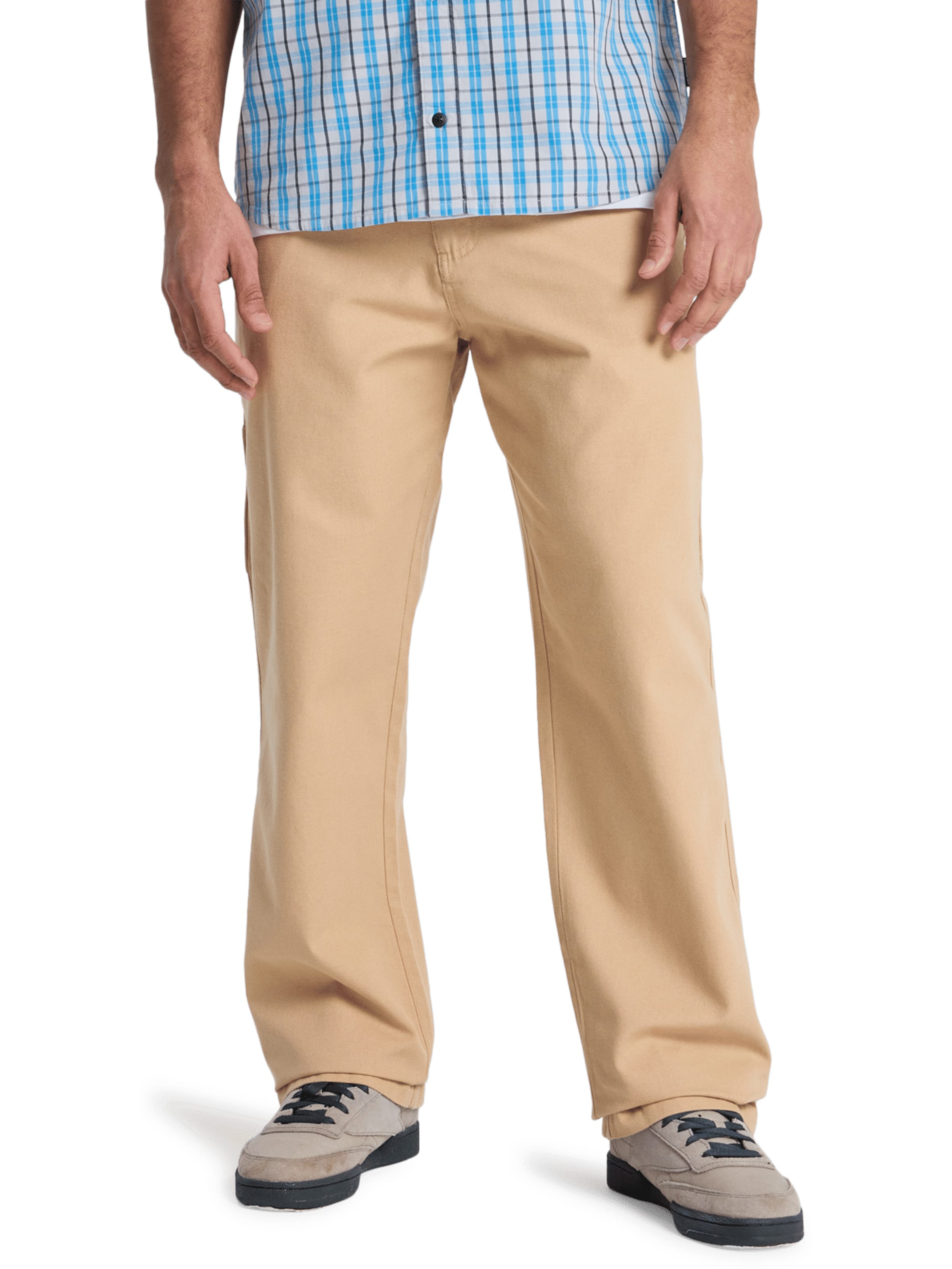 QUIKSILVER Regular Hose 'Carpenter' in Beige: Vorderseite