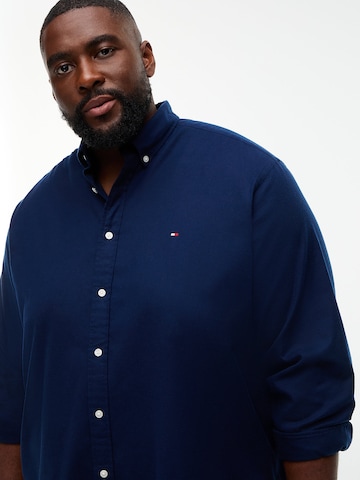 TOMMY HILFIGER Comfort fit Overhemd in Blauw