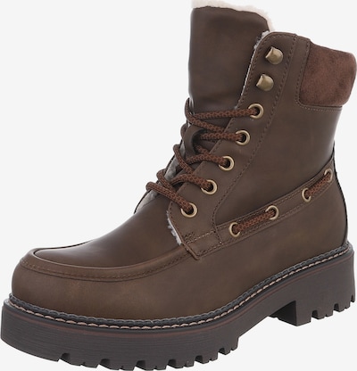 Ital-Design Stiefelette in 36 in braun, Produktansicht
