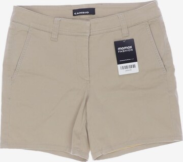 Cambio Shorts in XS in Beige: front