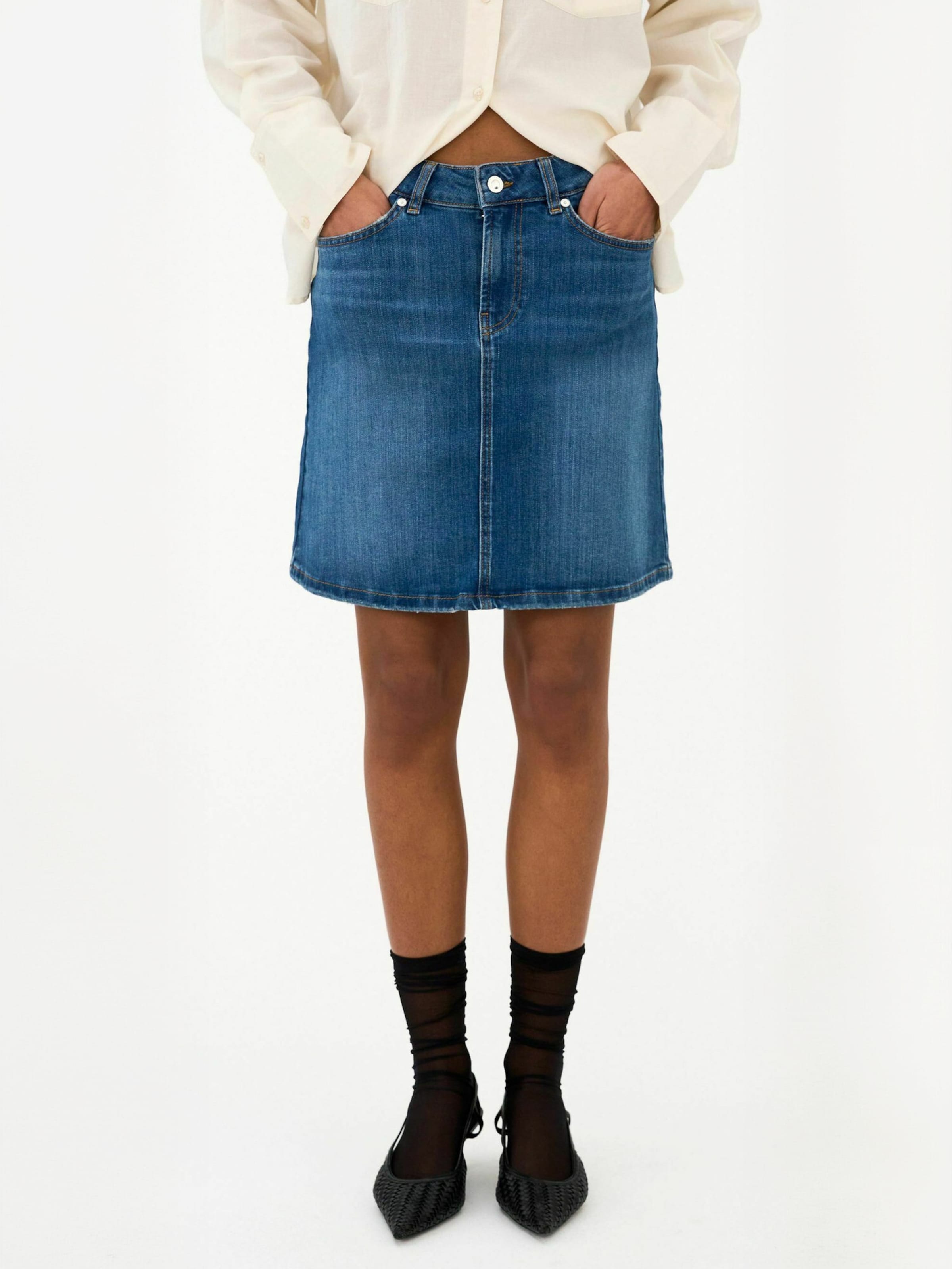 Ivy Copenhagen Rok ' IVY-Angie ' in Blauw