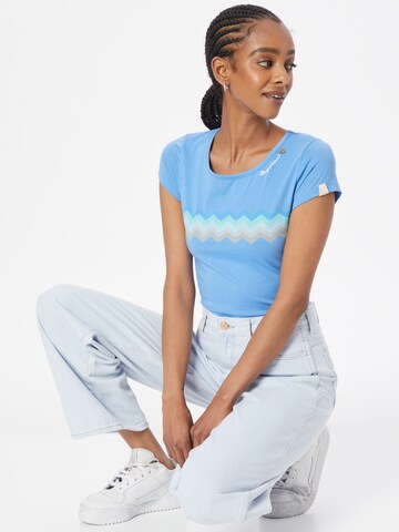 Ragwear T-Shirt 'MINT' in Blau